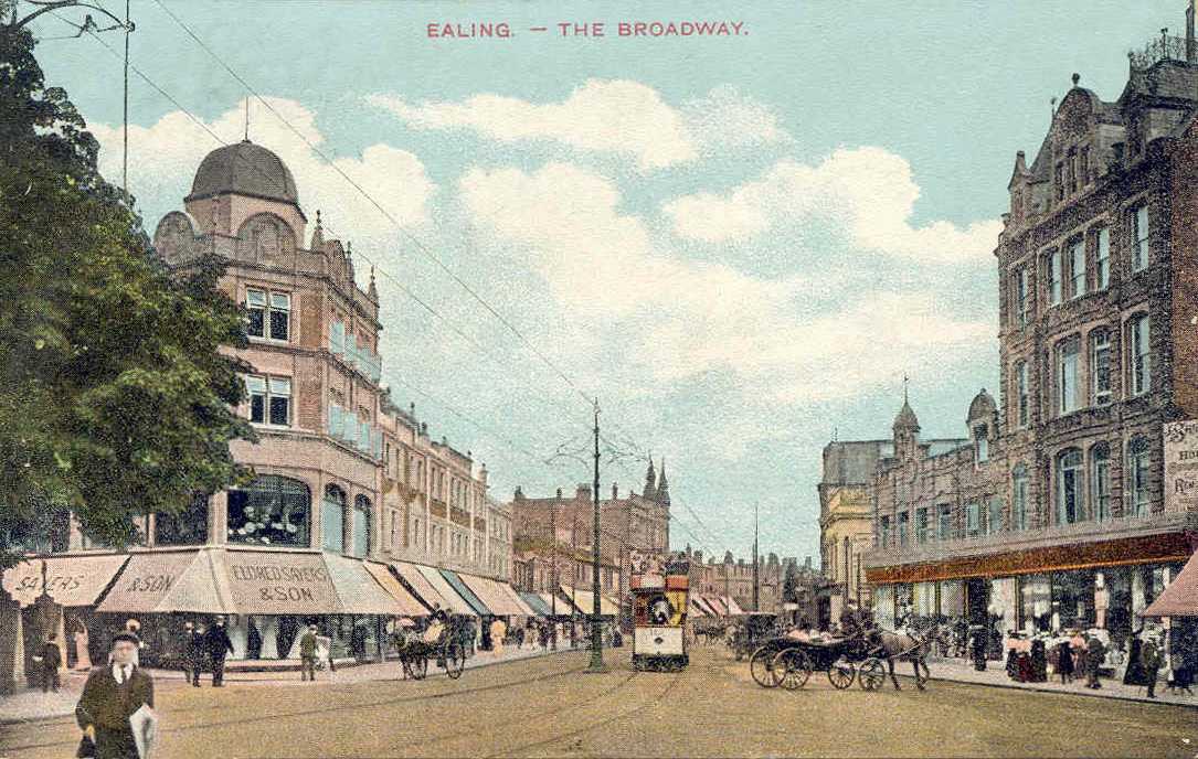 Old Ealing postcard